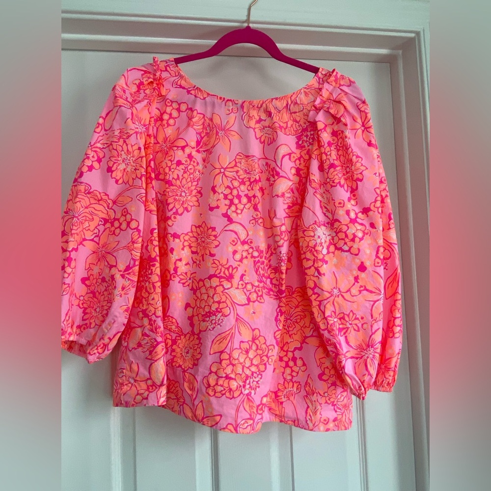 Lilly Pulitzer EUC Barbara top